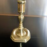 18th century gilded bronze candlestick