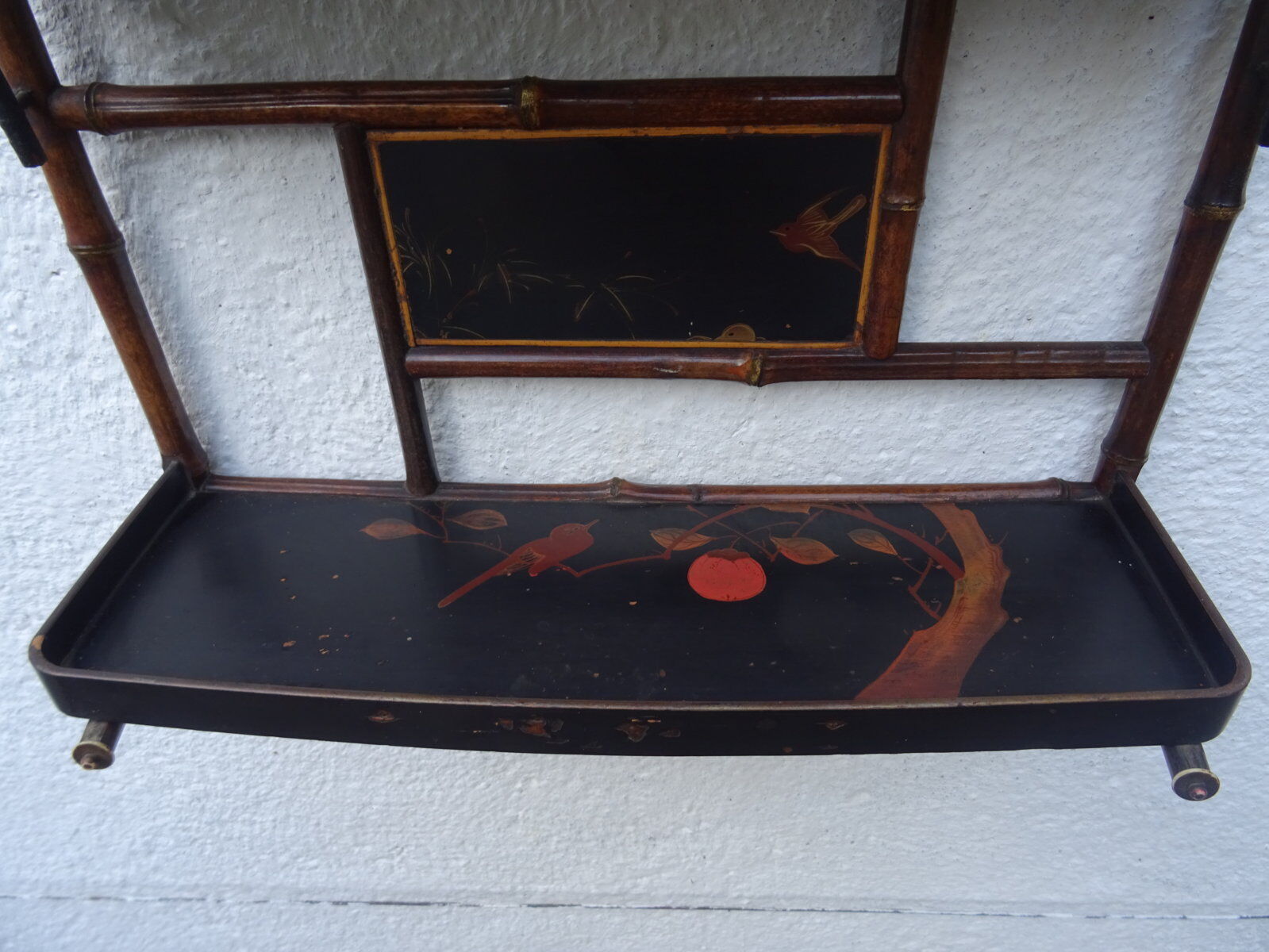 Napoleon 3 lacquered wooden wall shelf