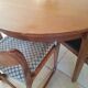 Scandinavian extensible table, butterfly extension circa 1960