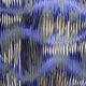 Tableau texturé contemporain Bleu imprimé  Ref cobalt
