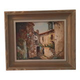 Tableau village provençale