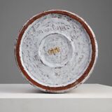 Signed Perignem Ceramic Vase, Belgium, circa 1960