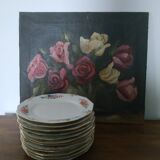12 dessert plates
