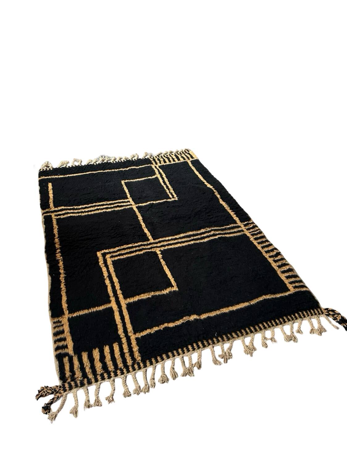 Black Modena II Rug