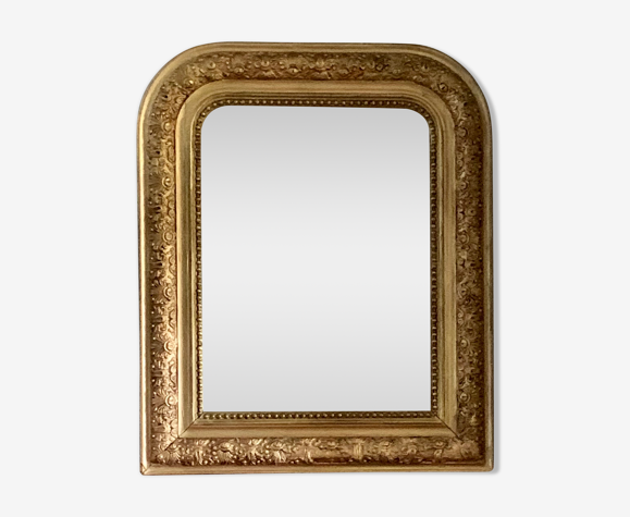 Miroir Ancien Louis Philippe Bois Dore Selency Miroir Ancien Louis Philippe Bois Dore Selency