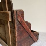Storage shelf of an old shoemaker