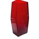 Art Deco glass vase by Joseph Hoffmann from Moser, Czechoslovakia, 1930s