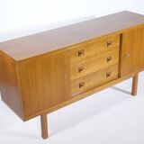 Walnut Sideboard, Mid-Century, 1960s, by Reckord