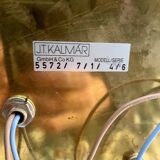 Murano & Brass Ceiling Lamp by J.T. Kalmar, Austria, 1960s