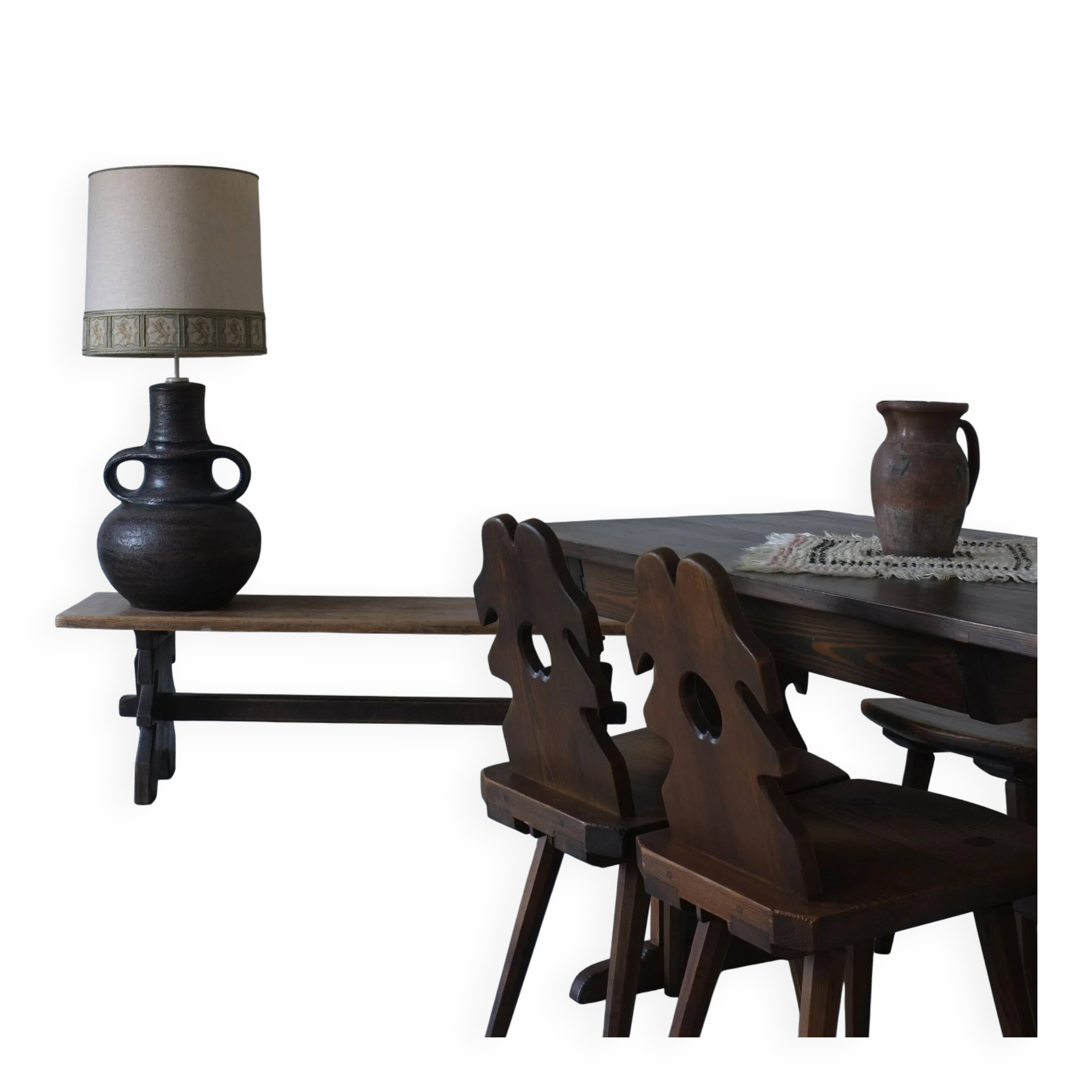 Vintage realism still life oil painting by Pipino | Italy