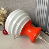 Space age opaline pendant light