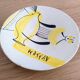 Roger CAPRON - Signed - Empty Pocket Dish "AQUARIUS" Zodiac Astrology