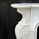 Louis XV style fireplace in Carrara marble, circa 1980