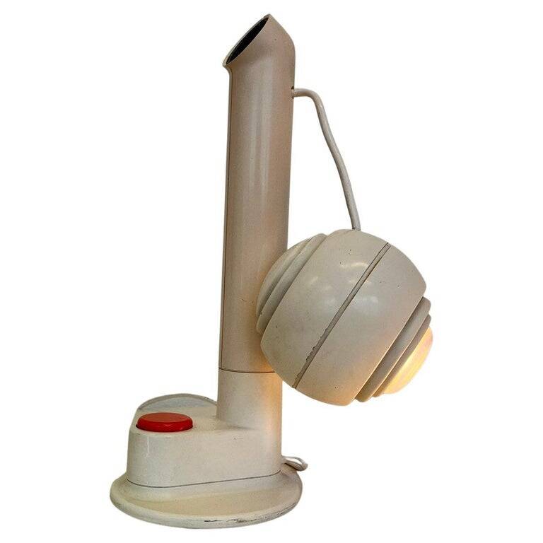 Midcentury Table Magnetic Lamp, Schlagheck Schultes, Osram, Germany, 1970s