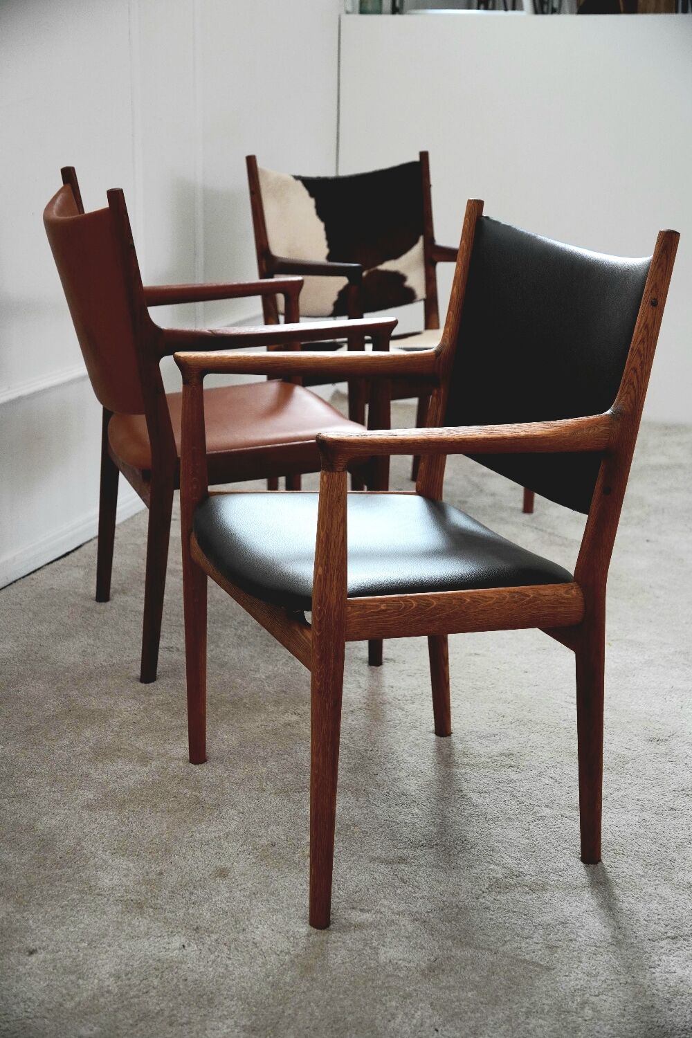 JH513 armchair by HJ Wegner for Johannes Andersen