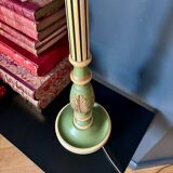 Lampe "Cottage" en bois sculpté, 1970