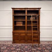 Large classic English Eichholtz bookcase