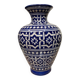 Vase en céramique marocain de Fes , fait main et peint à la main. Moroccan