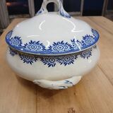 Old soup tureen Digoin and Sarreguemines