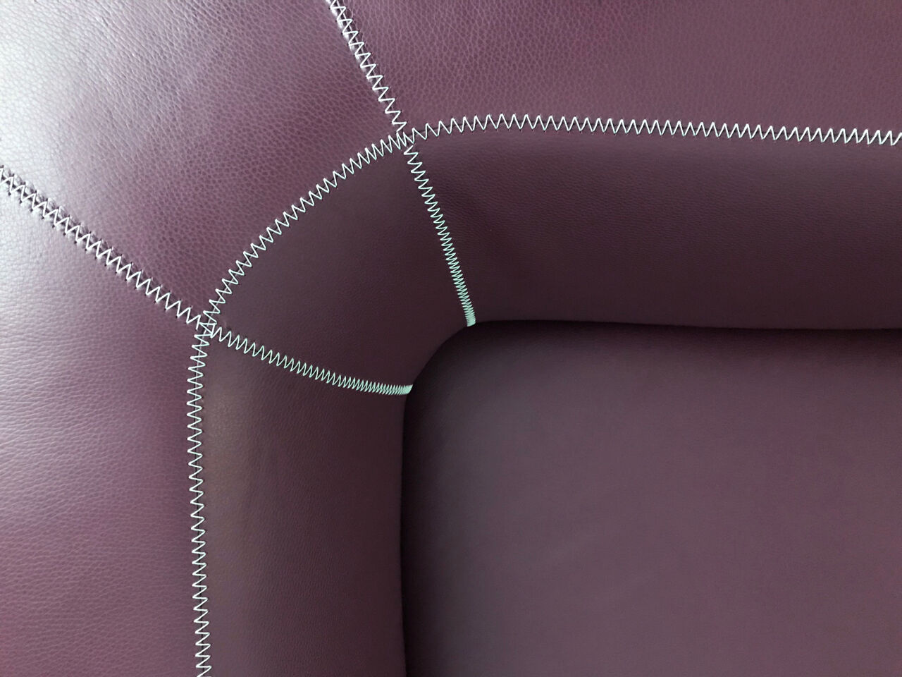 Patricia Urquiola 'Bend' leather sofa B&B Italia