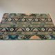 Distressed Turkish Rug 115x68 cm Vintage Shabby, Tribal Red, Green, Brown Small