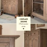 Solid oak sideboard
