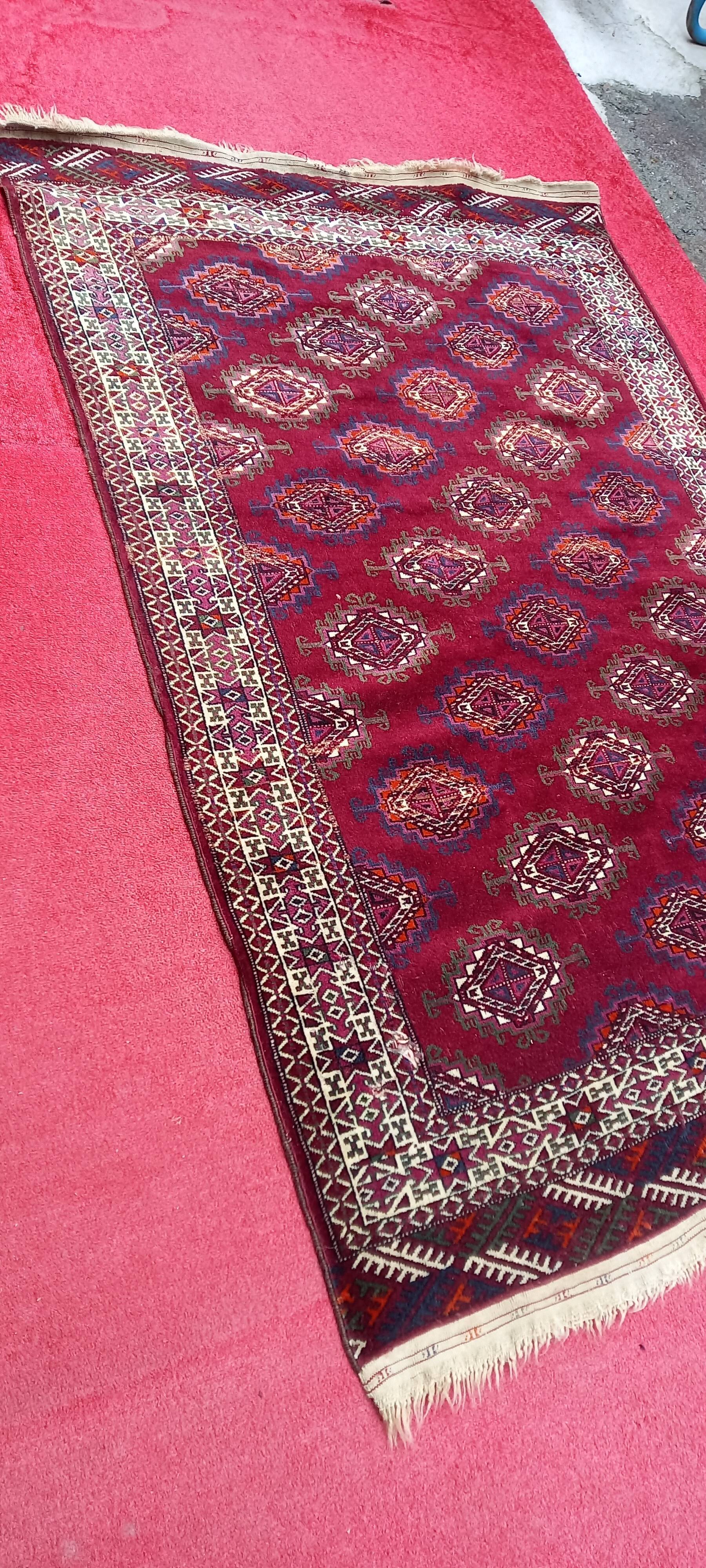 Old carpet boucara beshir