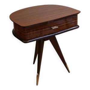 Table d’appoint 1950 - acajou