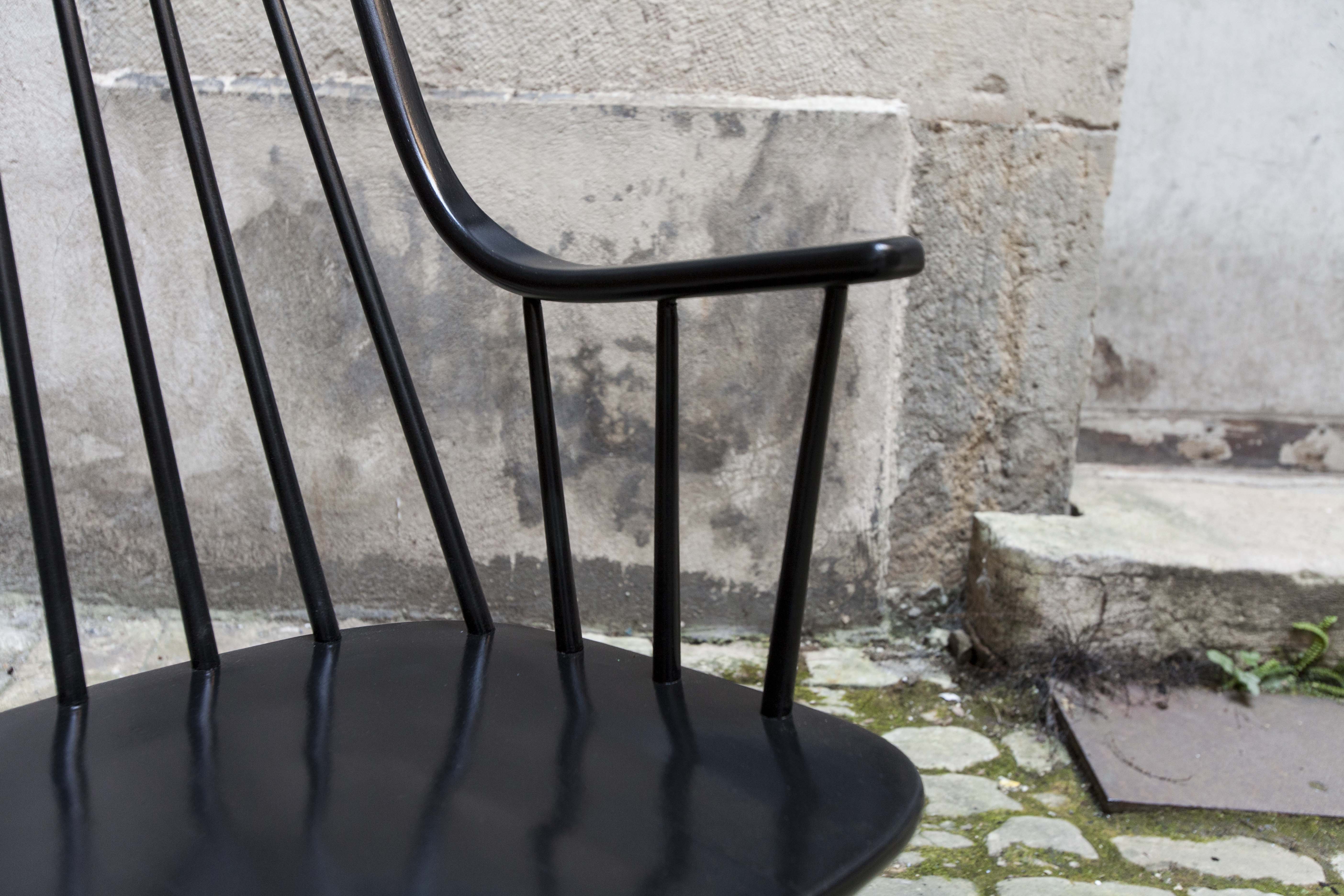 Scandinavian rocking chair by Lena Larsson for Nesto, 1958