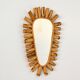 Freeform bamboo mirror 1960s
