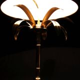 Hollywood Regency style bamboo lamp, 1960.