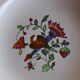 Set of 6 Longwy plates model Rouen
