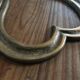 Brass pear underside