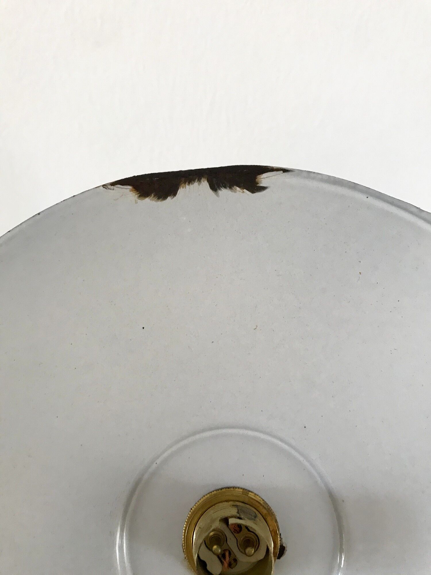 Vintage art deco workshop wall lamp