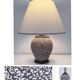 Pied de lampe céramique crispée art déco dans le style Louis Dage Jean Besnard années 30