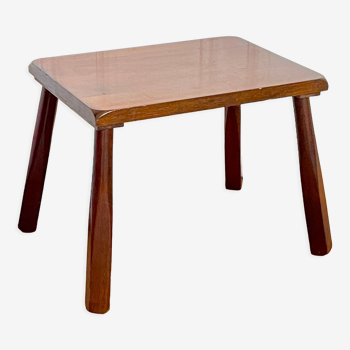 Table d'appoint vintage brutaliste, vintage 1960
