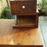 Pedestal bedside table
