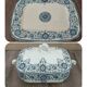 Gien soup tureen with tray / Retro/ Vintage