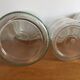 Lot of 4 vintage glass jars