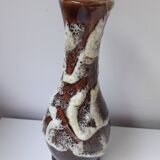 Fat Lava Pottery Vase Ocean Rock