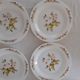 6 Flat plates Normandy apple decoration Arcopal france