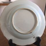 Blue and white porcelain plate
