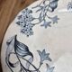 Set of 2 Longchamp ironstone plates model Lila Art Nouveau 22 cm