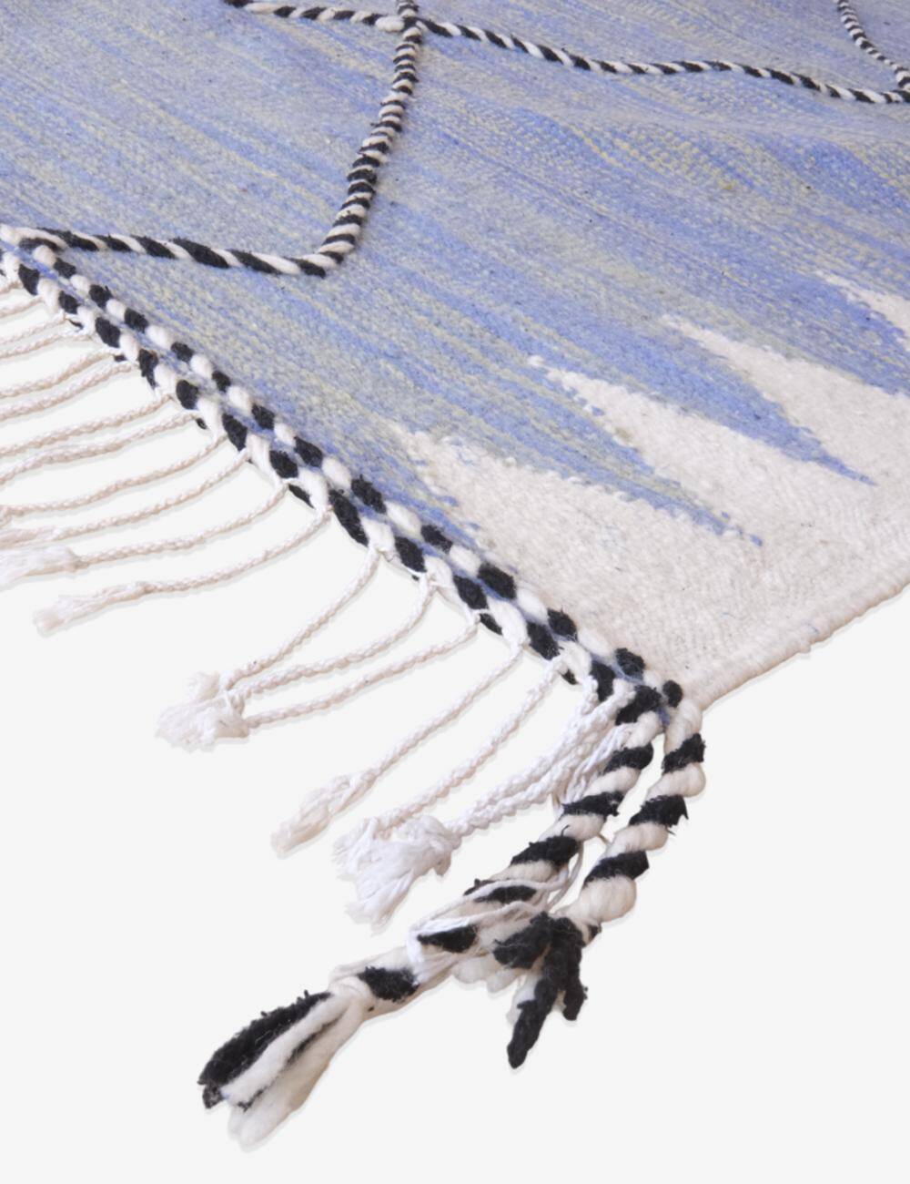 Blue Kilim Rug - 312 x 200 cm