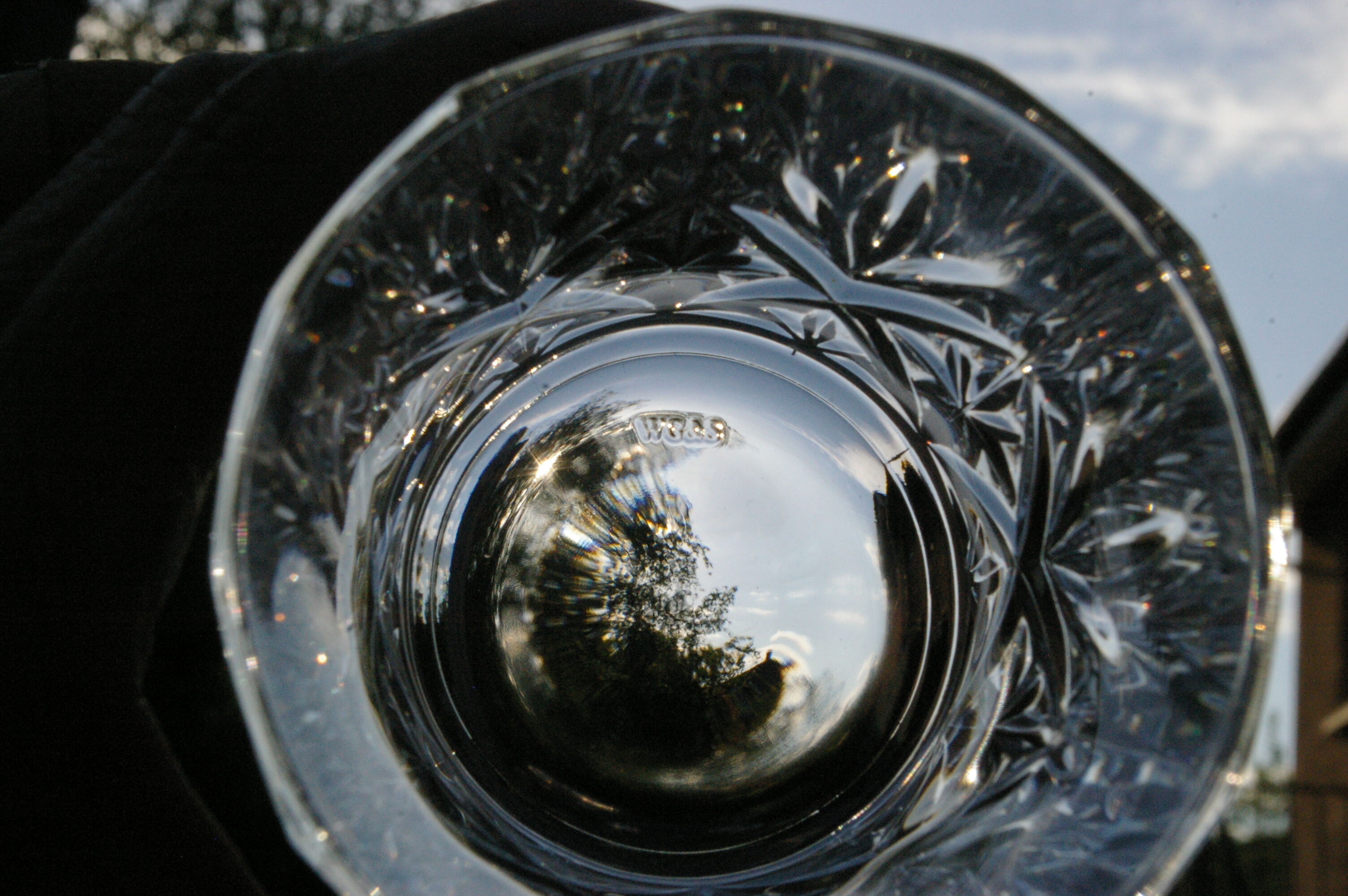 7 Crystal Whiskey Cup Glasses