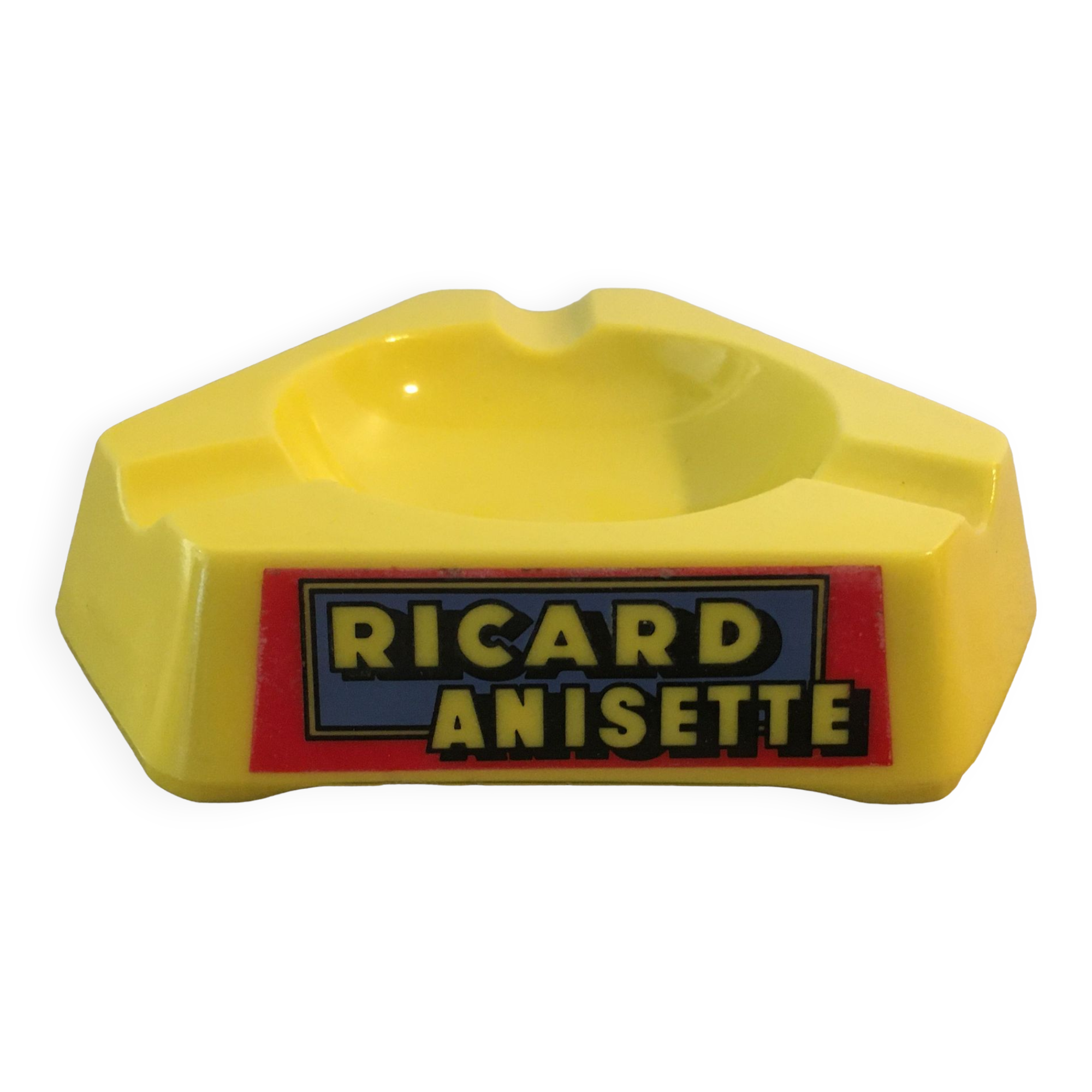 Cendrier Ricard vintage en opalex