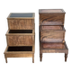 Pair of antique bedside tables – Napoleon III style