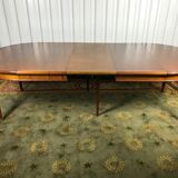 Louis XVI dining room table - 3 cherry extensions