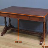 Mahogany Desk Table, Louis-Philippe period – 1st half of the 19th century