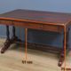 Mahogany Desk Table, Louis-Philippe period – 1st half of the 19th century